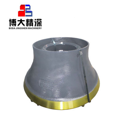 High Manganese Steel Mantle and Concave for H6800 Cone Crusher Spare Parts Long Life Resistance