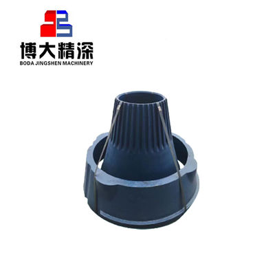 High Manganese Steel Mantle and Concave for H6800 Cone Crusher Spare Parts Long Life Resistance