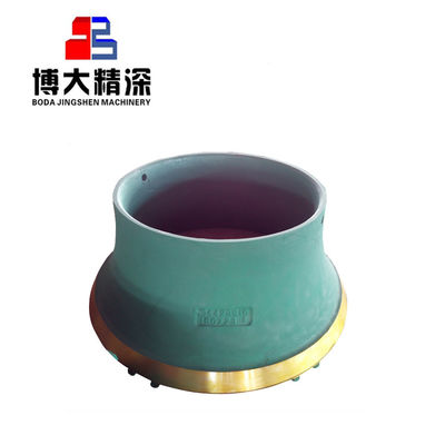 High Manganese Steel Mantle and Concave for H6800 Cone Crusher Spare Parts Long Life Resistance