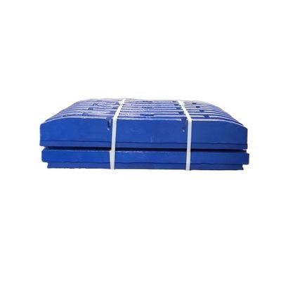 High Chrome Steel Jaw Crusher Jaw Plate Wear Spare Parts for Mining and Quarry Equipment