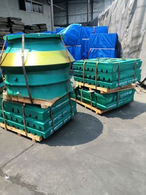 Long Life HP500 Crusher Bowl Liner in Mn18Cr2 Material for Customized Wear Parts