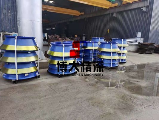 Customized High Manganese Cone Crusher Wear Parts for HP500 GP550 Machine Type Crusher