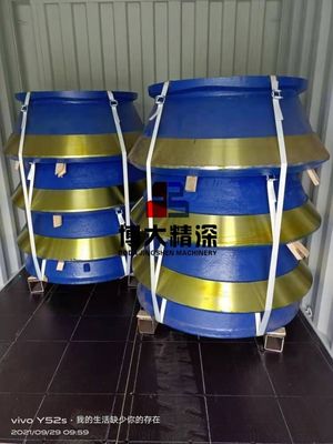 Customized High Manganese Cone Crusher Wear Parts for HP500 GP550 Machine Type Crusher
