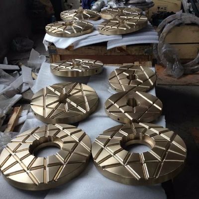 OEM Cone Crusher Bronze Parts for Sandvick H6800 Control Acceptable Piston Wear Plate