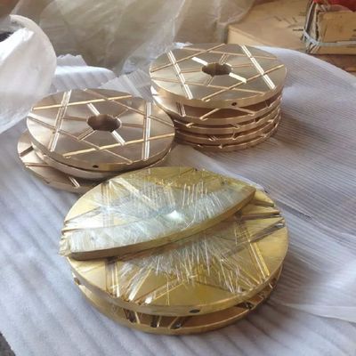 OEM Cone Crusher Bronze Parts for Sandvick H6800 Control Acceptable Piston Wear Plate