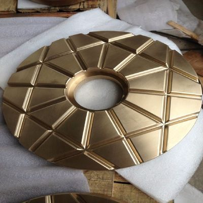 OEM Cone Crusher Bronze Parts for Sandvick H6800 Control Acceptable Piston Wear Plate