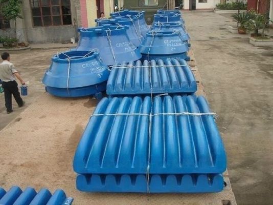 Durable High Manganese Steel Jaw Crusher Wear Spare Parts C125 Fixed Movable Jaw Plate