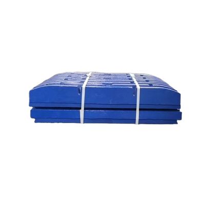 High Manganese Steel Jaw Plate for Mining Machine C140 Jaw Crusher Wear Spare Parts
