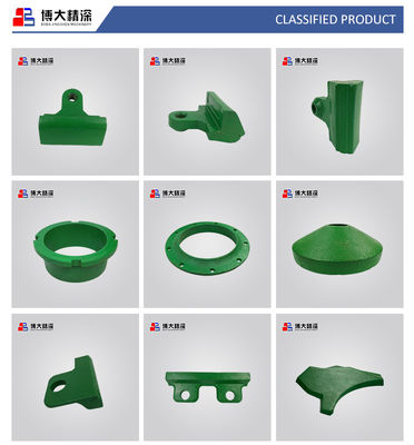 Control Inspection VSI Crusher Rotor Tip Set for Mining Crushing Spare Parts as You Need