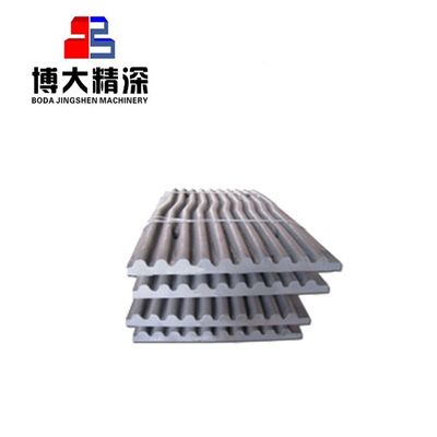 Energy Mining JM1108 Jaw Plate for Customized Design Mining Stone Crusher Wear Parts