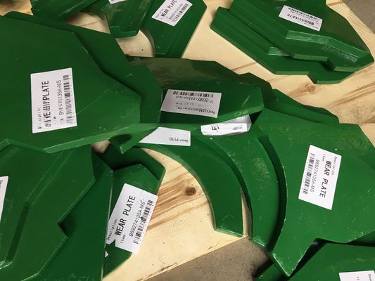 VSI Crusher Upper Lower Wear Plate for Ore Mining B9100SE Parts Number or Drawings