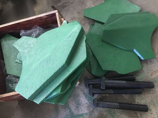 VSI Crusher Upper Lower Wear Plate for Ore Mining B9100SE Parts Number or Drawings