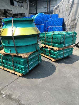 High Manganese Steel Crusher HP4 Cone Crusher Wear Parts Mantle and Concave