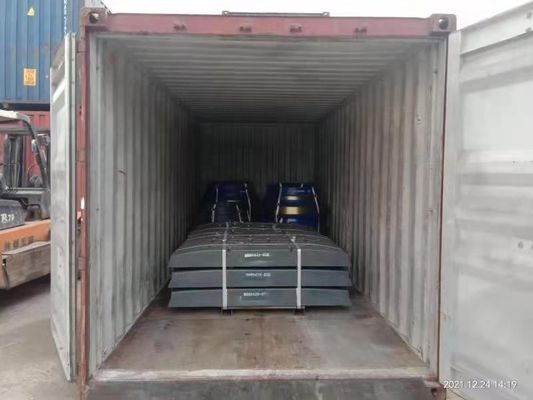 JM1206 JM1208 Wearing Spare Parts Made of High Manganese Steel for Stone Jaw Crusher