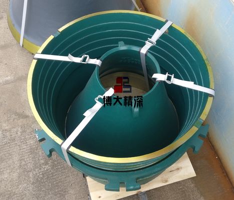High Manganese Steel CH660 Cone Crusher Wear Parts Mantle and Bowl Liner
