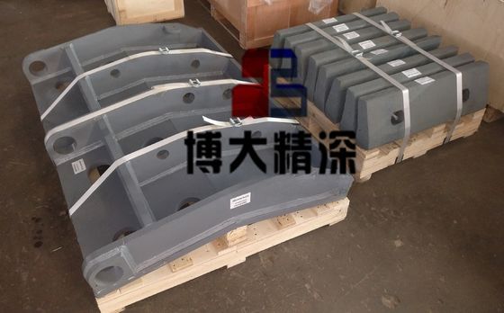 Green Advanced Breaker Plate Liner for NP1315 Impact Crusher Spare Parts