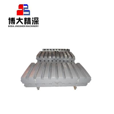 EN124 Standard Jaw Crusher Spare Parts for Quarry Mining Energy Mining OEM