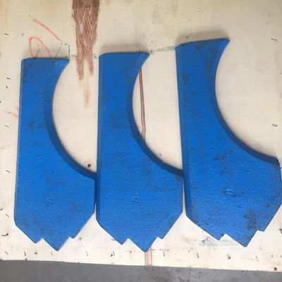 3.21 KG Professional Inspection CV117 Upper Wear Plate VSi Crusher Wear Spare Parts