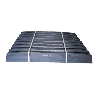 Manganese 13% 18% 22% Jaw Crusher Spare Parts Jaw Plate with Forging Machining Process