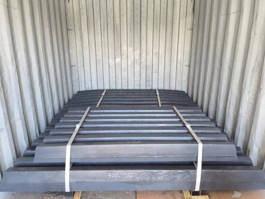 Manganese 13% 18% 22% Jaw Crusher Spare Parts Jaw Plate with Forging Machining Process