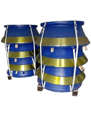 Sale range All over the world Mantle Cone Crusher Wear Spare Parts for Ore Mining