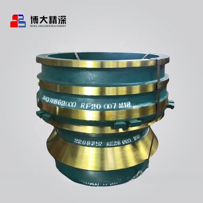 ISO Standard High Manganese GP300 GP300S Cone Crusher Spare Parts Bowl Liner for Crushing