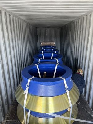 HP100 HP200 HP300 High Manganese Steel Cone Crusher Wear Parts Concave for Mining