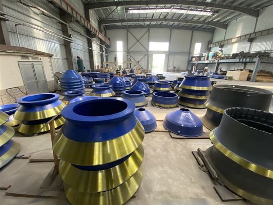 HP100 HP200 HP300 High Manganese Steel Cone Crusher Wear Parts Concave for Mining