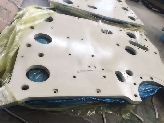 C110 Jaw Crusher Spare Parts EN124 Standard Side Plate for Ore Mining Machinery Parts