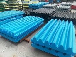 High Manganese Steel Jaw Crusher Wear Parts with Forging and Machining Technology