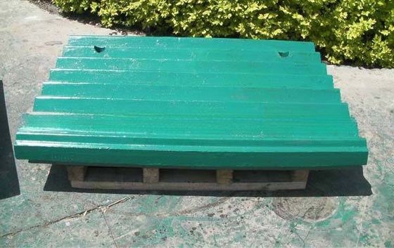 High Manganese Steel Jaw Crusher Wear Parts with Forging and Machining Technology