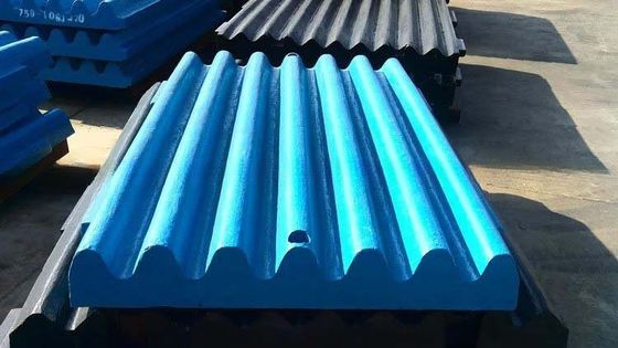High Manganese Steel Jaw Crusher Wear Parts with Forging and Machining Technology