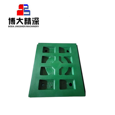 High Manganese Steel Jaw Plate for C96 C100 C110 Crusher Weight KG 999 High Durability