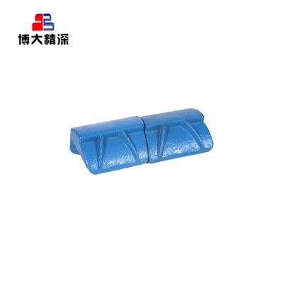 High Chromium Wear Plate for Ore Mining VSI Crusher Spare Parts CV217 CV228 CV229
