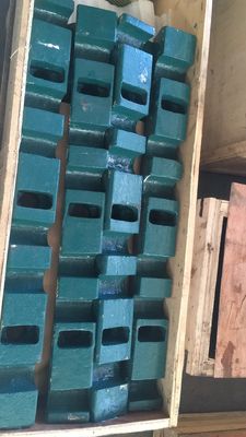 C160 200 Jaw Crusher Component Parts Wedge for Ore Mining Process Forging Machining
