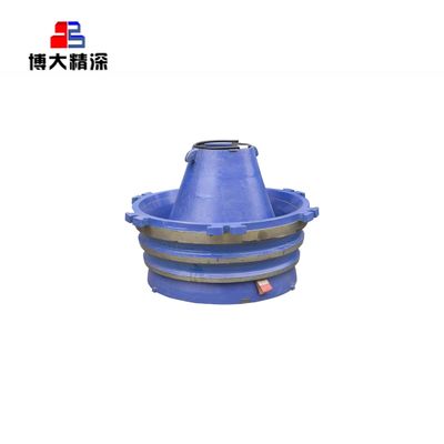 GP11F Cone Crusher Parts Mantle and Bowl Liner Forging Machining Surface Treatment