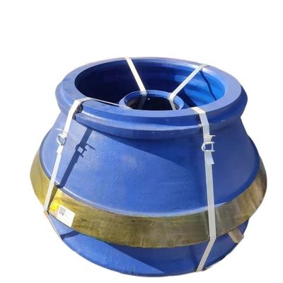 GP HP Cone Crusher High Manganese Steel Wear Parts for Replacement Mantle and Concave