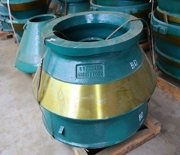 GP HP Cone Crusher High Manganese Steel Wear Parts for Replacement Mantle and Concave