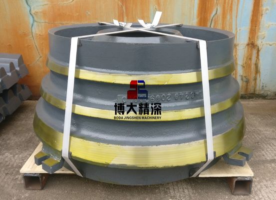 CH420 Cone Crusher Parts Mantle and Bowl Liner of Casting Processing Type Weight 999 KG