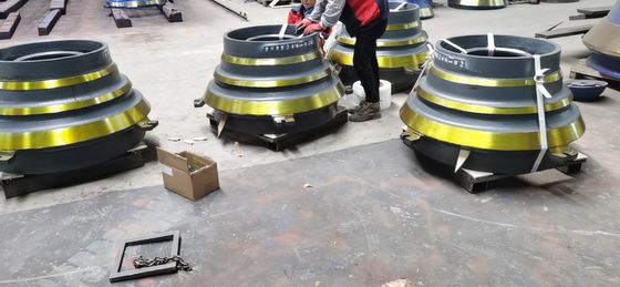 High Manganese Steel CH440 Cone Crusher Spare Parts Mantle Bowl Liner for Mining