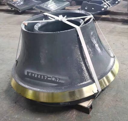 High Manganese Steel CH440 Cone Crusher Spare Parts Mantle Bowl Liner for Mining