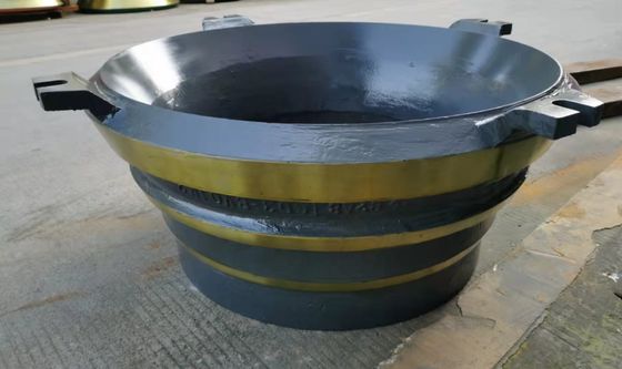 High Manganese Steel CH440 Cone Crusher Spare Parts Mantle Bowl Liner for Mining