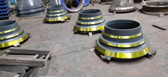 High Manganese Steel CH440 Cone Crusher Spare Parts Mantle Bowl Liner for Mining