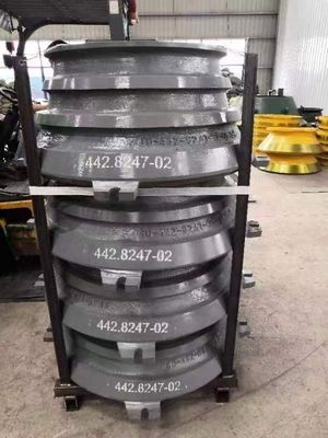 EN124 Standard Concave and Mantle Cone Crusher Parts High Manganese Casting CH660 CH870