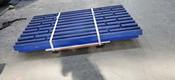 Highly Durable Crushing Jaw Plate C110 for Jaw Crusher Parts in Ore Mining