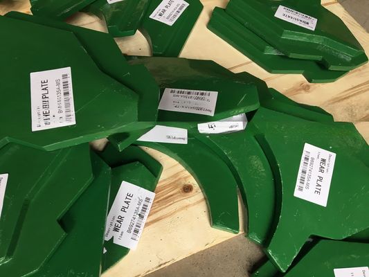Used B6900 VSI Wear Plate for Vertical Shaft Impact Cone Crusher Parts in Ore Mining