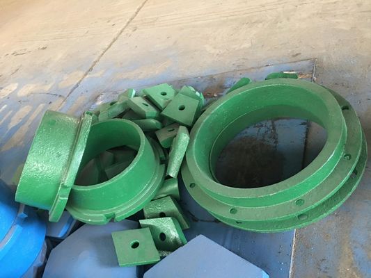 B7000 Vertical Shaft Impact Crusher Feed Tube with OEM Wear Plate in Middle Position