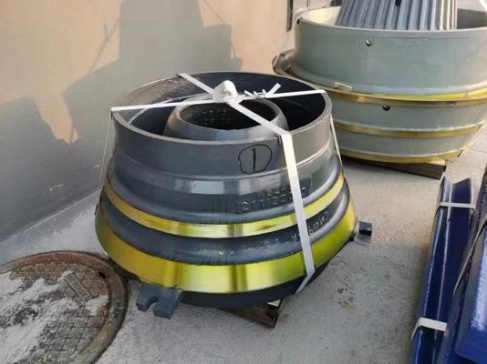 CS420 Cone Crusher Wear Resistant Parts Mantle And Concave in Durable Materials