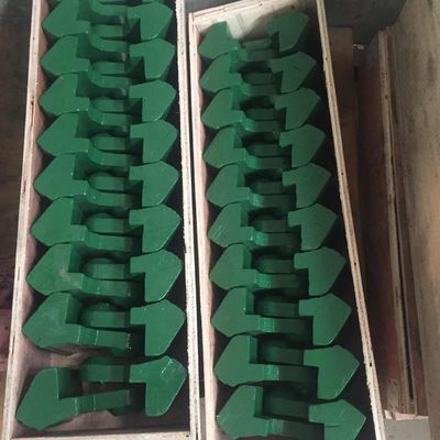 Crusher Spare Parts VSI B9600 Rotor Tip Set Stone Impact Wear Part for Crusher Machine