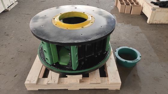 B7150 VSI Sand Crusher Spare Parts Rotor Tip with Carbide Insert and 500KG Weight